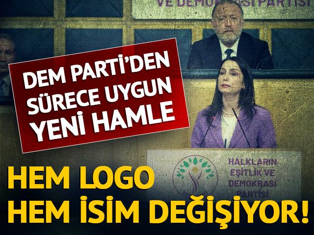 DEM Parti için logo ve isim iddiası!