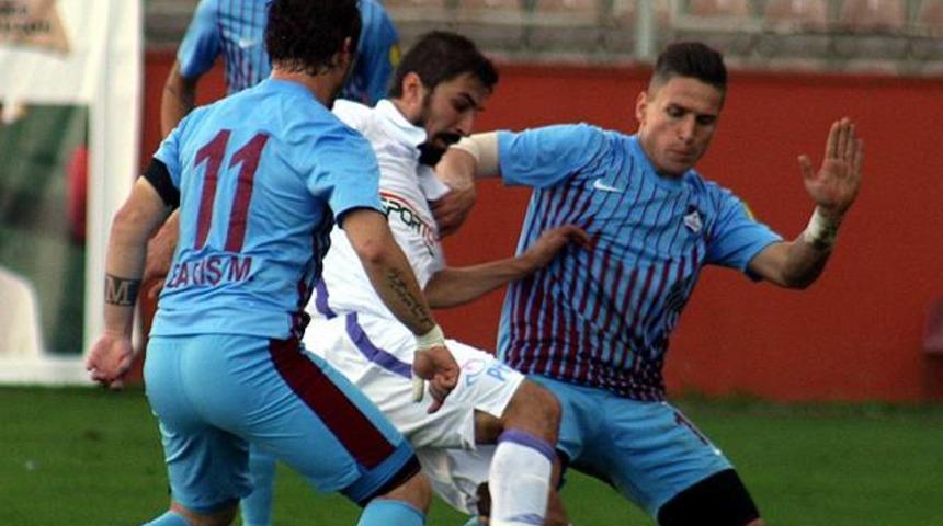 Trabzon'da puanlar paylaşıldı