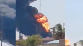 İran'ın Abadan kentindeki petrol rafinerisinde yangın: 1 ölü