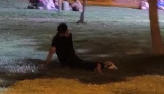 Uyuşturucunun etkisindeki gençlerin içler acısı hali!