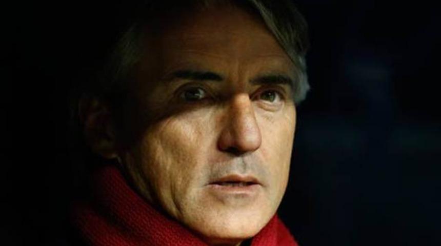 Mancini'den taraftara &ccedil;ağrı!