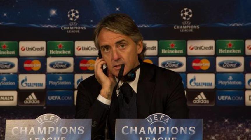 Mancini: Yolumuza UEFA'da devam edersek d&uuml;nyanın sonu değil