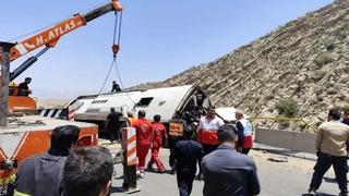 İran'da katliam gibi kaza! : 21 kişi öldü, 34 kişi yaralandı!