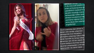 Ev sahibi genç modele hayatı zehir etti! Kapıya dayandı, gece geç saatlerde mesajlar yağdırdı, hakaret etti... 