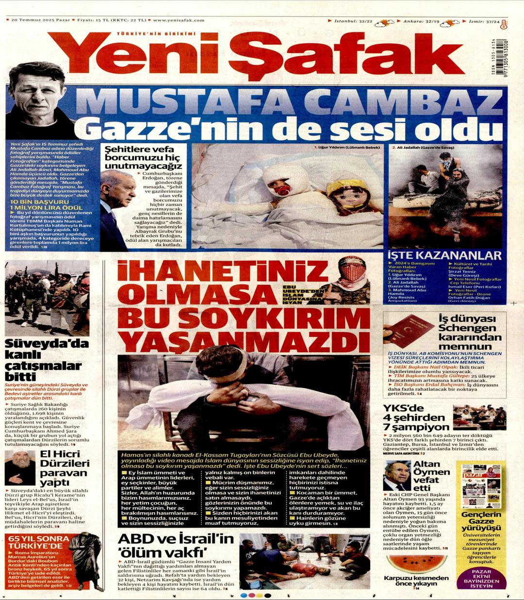 Yeni Şafak Gazetesi