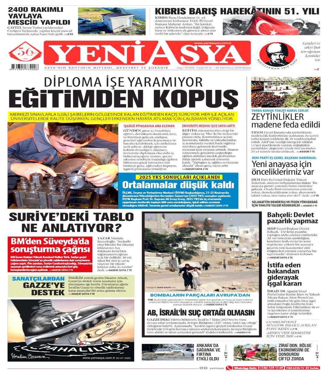 Yeni Asya Gazetesi