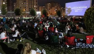 Açık hava sinema günleri...