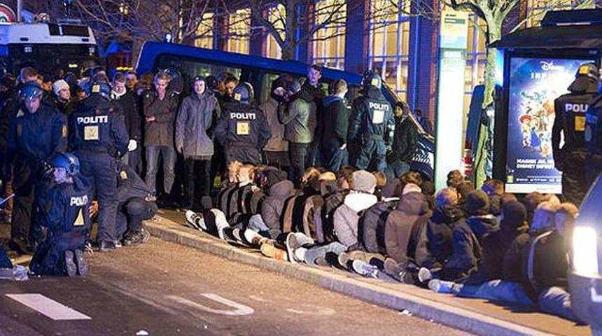 Olaylı maçta 484 gözaltı