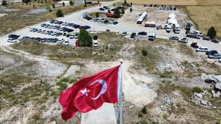 Kütahya 'Şehitleri Anma ve Kitabe Konulma Töreni' ile Boztepe şehitleri anıldı...