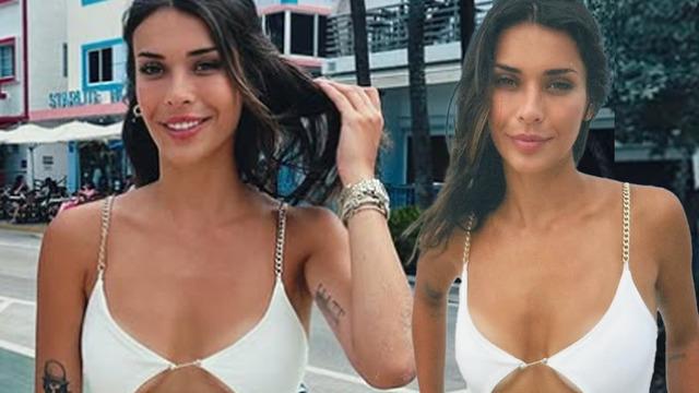 Devrim Özkan jet skiye bindi! Küçük bikinisiyle adından söz ettirdi