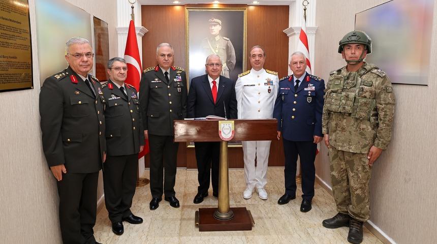 Milli Savunma Bakanı Güler KKTC'de