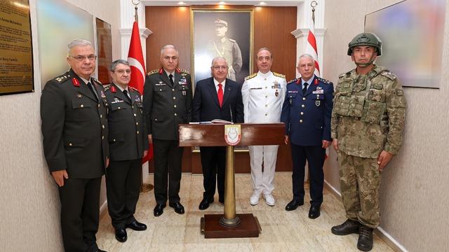 Milli Savunma Bakanı Güler KKTC'de