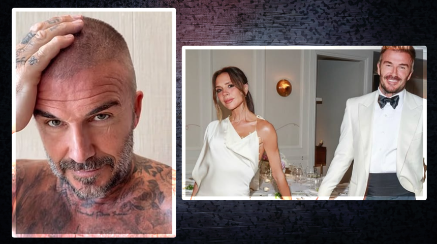 David Beckham evde yaptığı saç traşı sırasında talihsiz anlar yaşadı! Son hali dalga konusu oldu