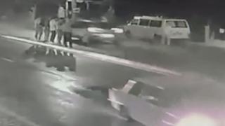 Otomobilin yayaya çarptı