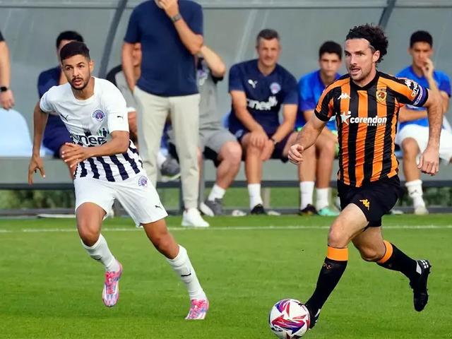 Hull city hazırlık maçında Kasımpaşa'yı 1-0 mağlup etti... 