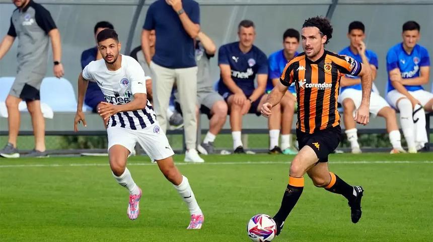 Hull city hazırlık maçında Kasımpaşa'yı 1-0 mağlup etti... 