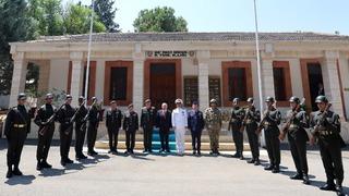 Milli Savunma Bakanı Güler'den KKTC'de 28. Mekanize Piyade Tümen Komutanlığı'na ziyaret