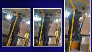 Minibüste 2 yolcu arasında 'Ayağıma bastın' kavgası! Biri, diğerini yumruklayarak darbetti