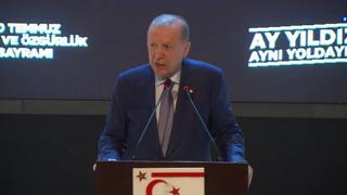 Son dakika | Cumhurbaşkanı Erdoğan KKTC'den Desteğimiz tam diyerek duyurdu: 'İki devletli çözüm' vurgusu