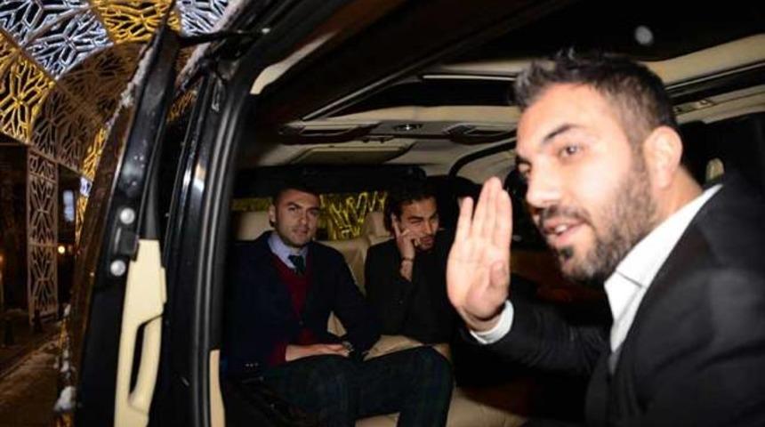 Burak ve Sel&ccedil;uk'un Juve kutlaması olaylı bitti