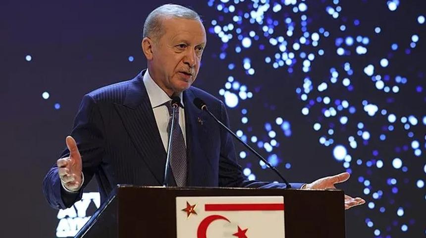 Cumhurbaşkanı Erdoğan'dan dünyaya çağrı! "Uluslararası toplum KKTC’yi tanımalı"