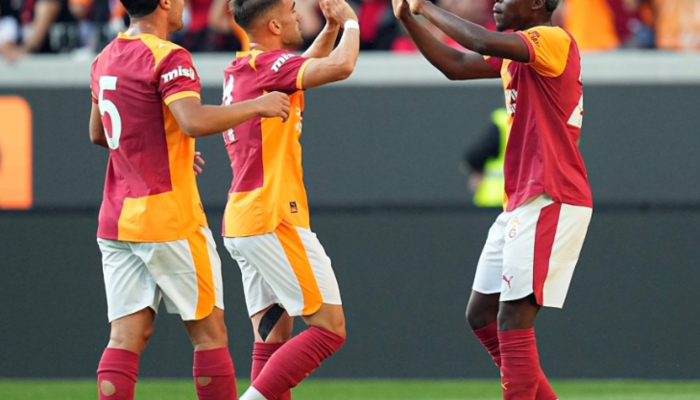 G.Saray hazırlık maçında hata yapmadı!