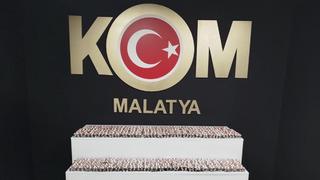 Malatya'da 8 binin üzerinde sentetik hap ele geçirildi
