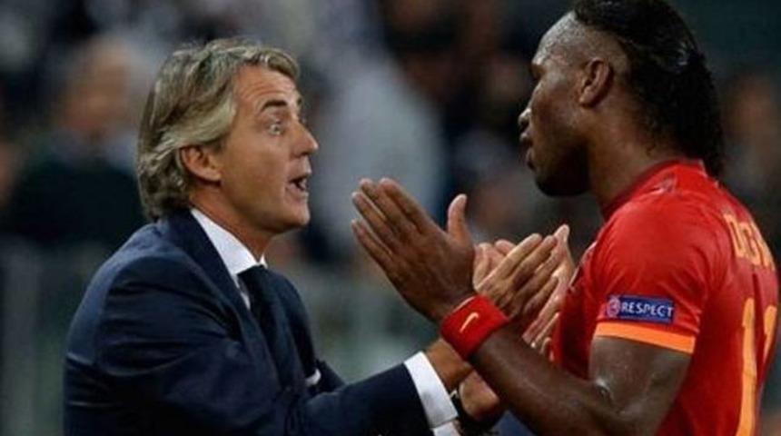 Drogba Mancini'ye g&uuml;vence verdi