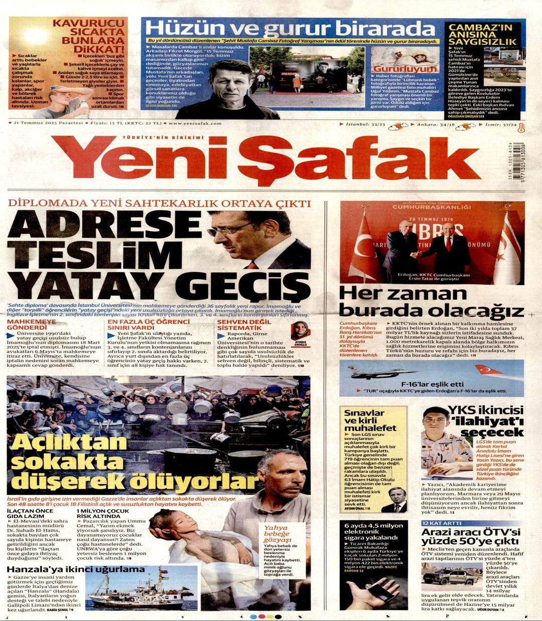 Yeni Şafak Gazetesi