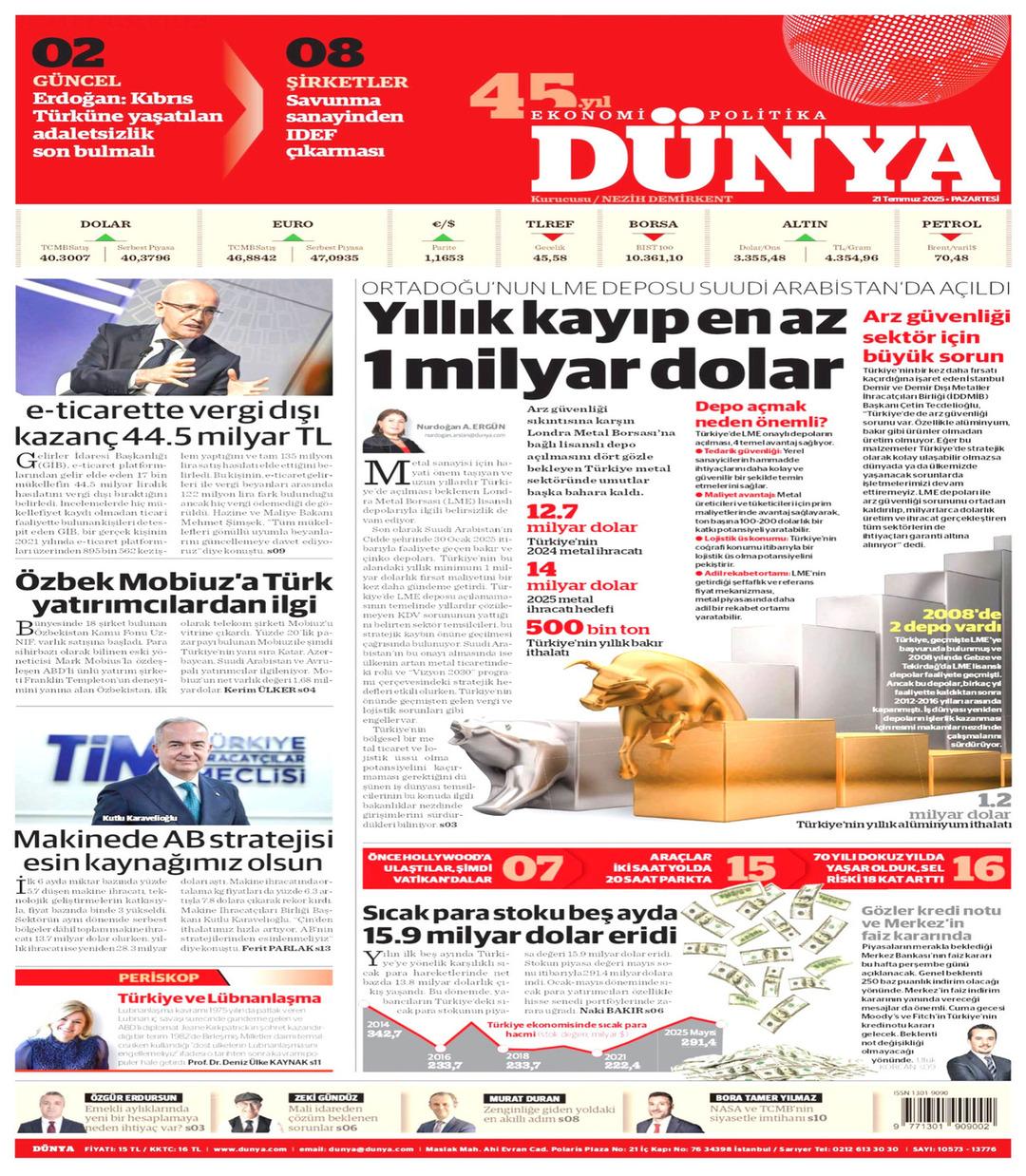 Dünya Gazetesi