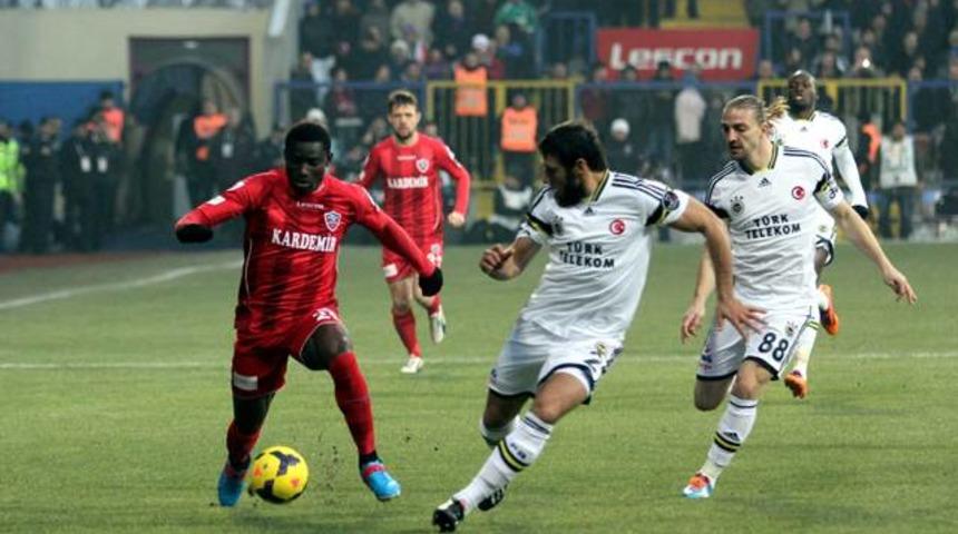 Fenerbah&ccedil;e Karab&uuml;k deplasmanında kayıp
