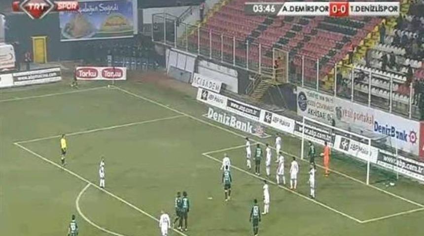 TRT Süper Lig maçını 5 dakika canlı verdi