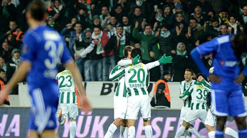 Bursaspor evinde galibiyeti hatırladı