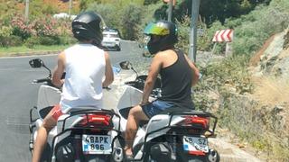 Marmaris'te tehlikeli motosiklet yolculuğuna ceza