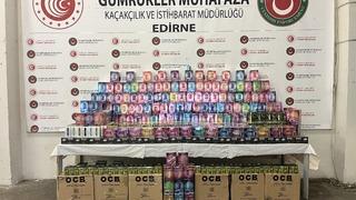 Kapıkule'de tankerde 3 bin 193 elektronik sigara ele geçirildi