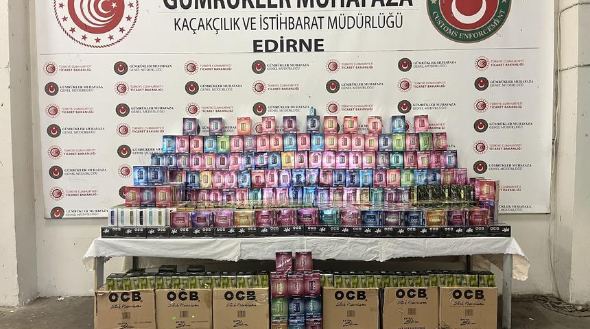 Kapıkule'de tankerde 3 bin 193 elektronik sigara ele geçirildi