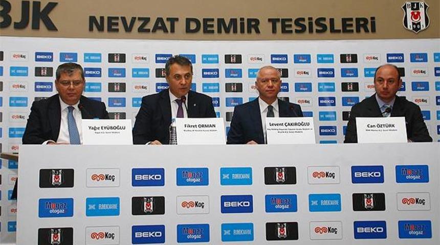 Beşiktaş'a yeni sponsor