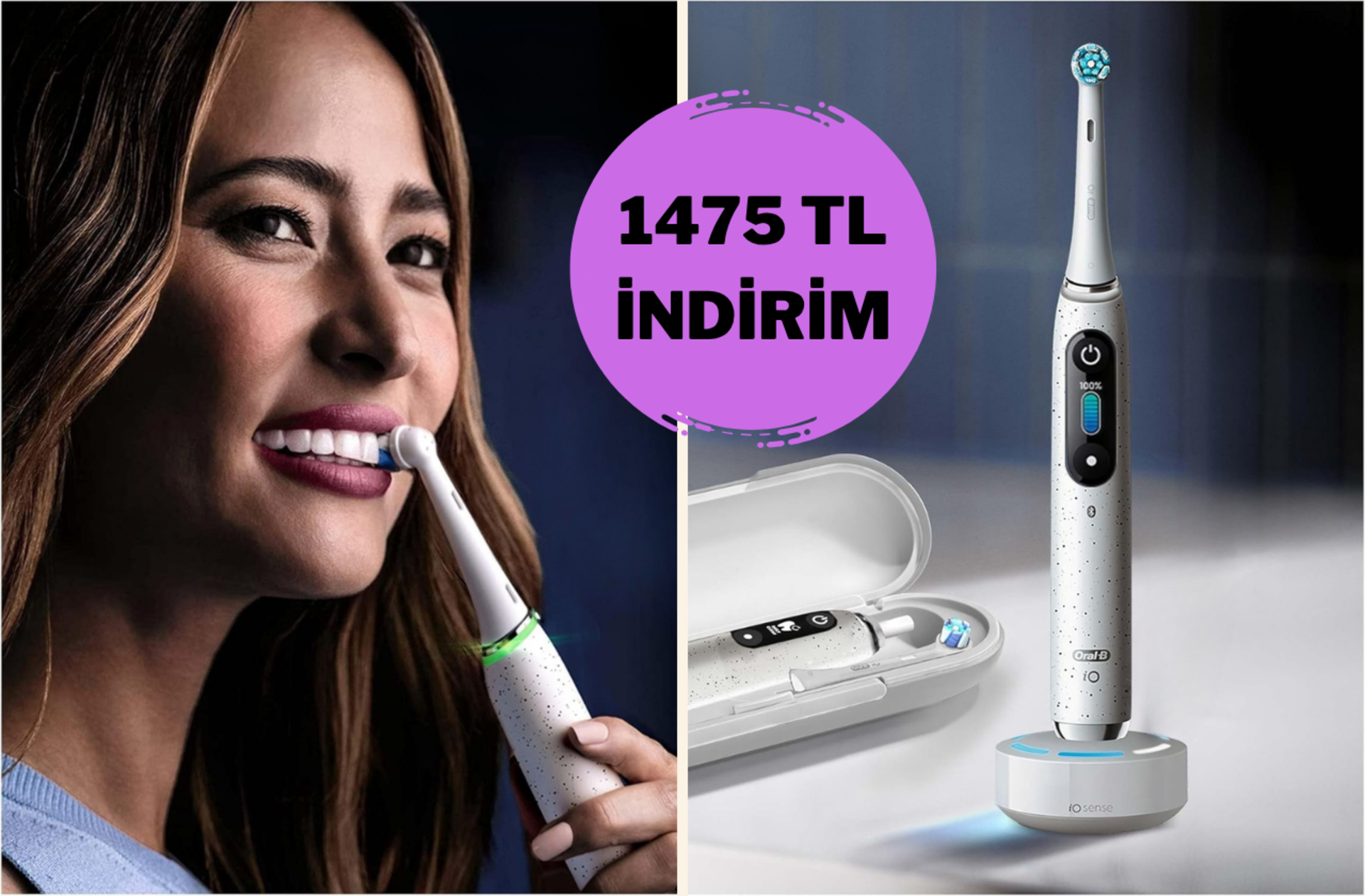 Her fırçalamada profesyonel temizlik! Oral-B iO-10 Stardust diş fırçasında fırsat zamanı