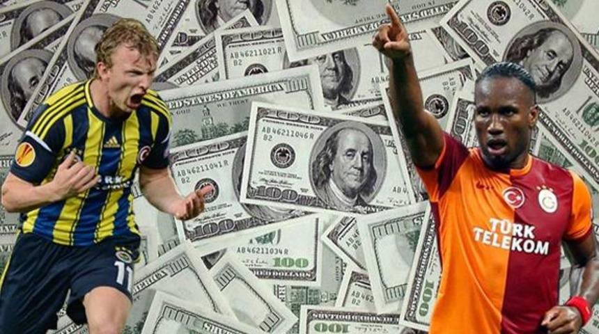 Fenerbahçe ve Galatasaray'a Euro şoku