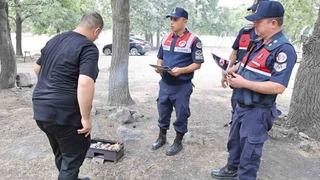 Aksaray jandarma orman yangınlarına karşı teyakkuzda