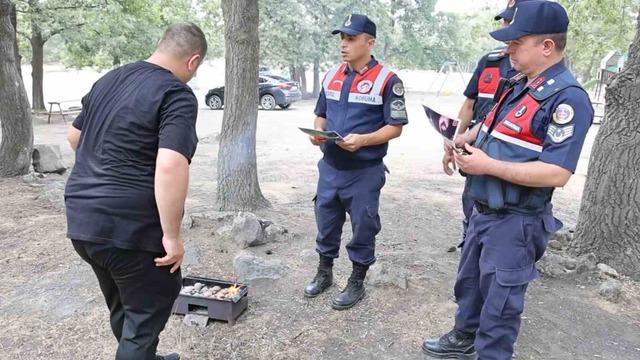 Aksaray jandarma orman yangınlarına karşı teyakkuzda
