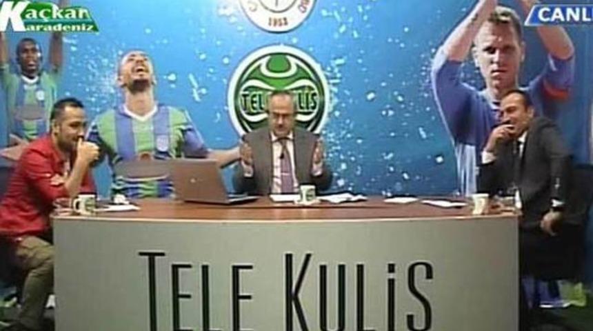 &Ccedil;aykur Rizespor i&ccedil;in canlı yayında beddua etti!