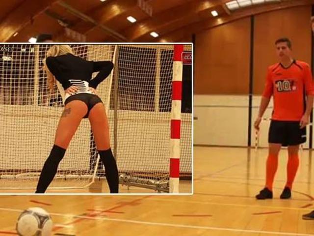 Yok böyle şut çalışması!