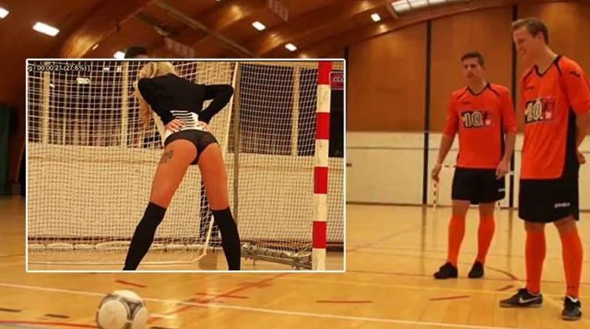 Yok böyle şut çalışması!