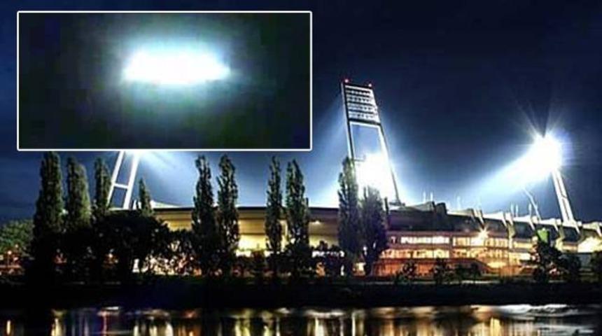Bremen'in stadında UFO paniği