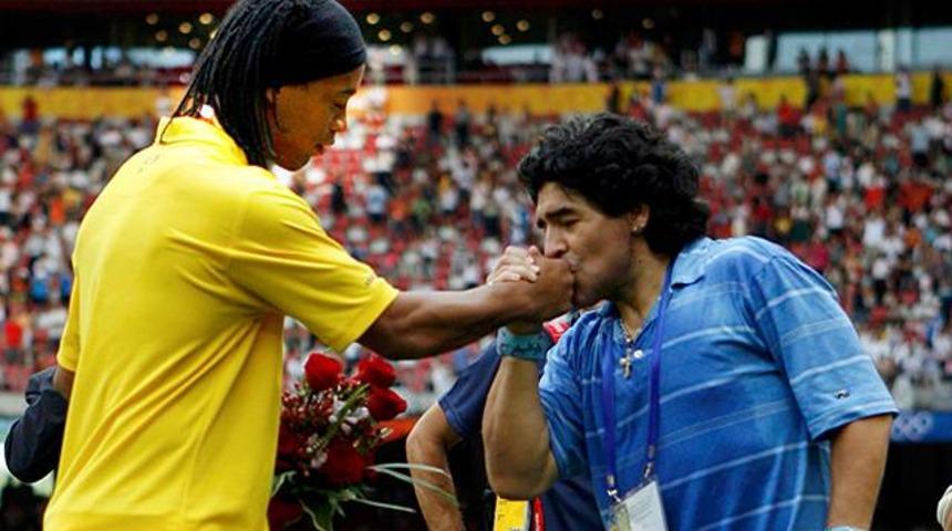 "O, Maradona'nın elini &ouml;pt&uuml;ğ&uuml; adam"