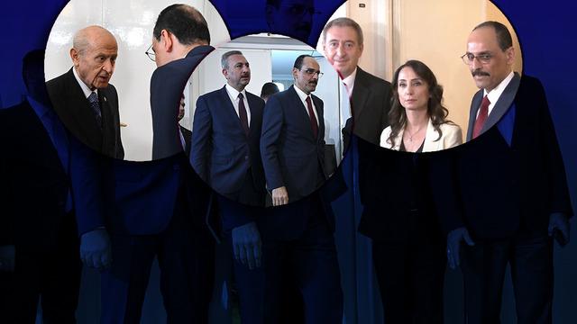 Bahçeli ile başladı, DEM Parti ile bitirdi! Ankara'da yoğun trafik: MİT Başkanı Kalın'dan siyasi parti turu