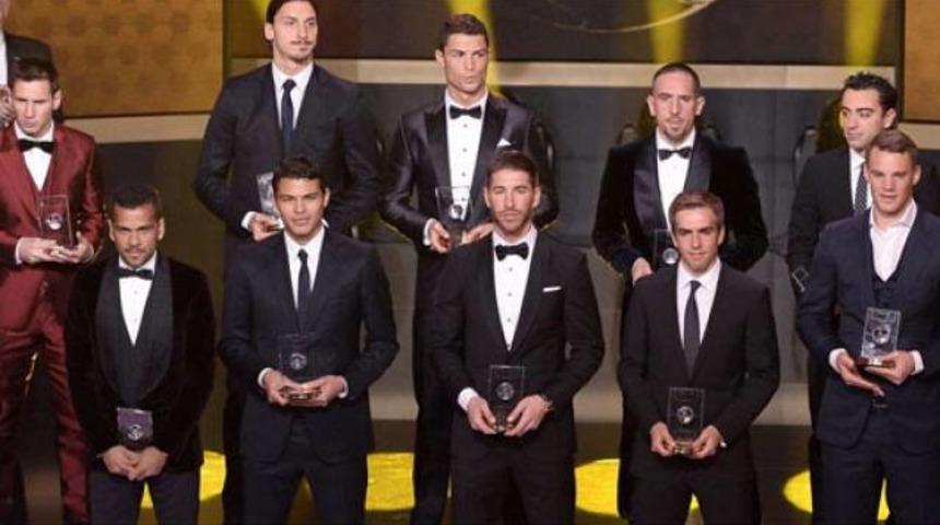 Altın Top &Ouml;d&uuml;l&uuml;'n&uuml;n sahibi Ronaldo oldu