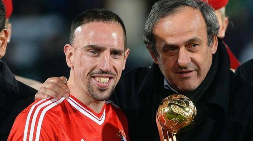 Platini'nin Ribery &uuml;z&uuml;nt&uuml;s&uuml;