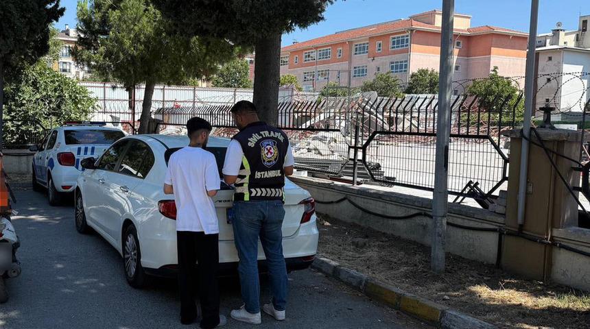 Bahçelievler’de motosikleti ile akrobatik hareketler yapan sürücüye ceza